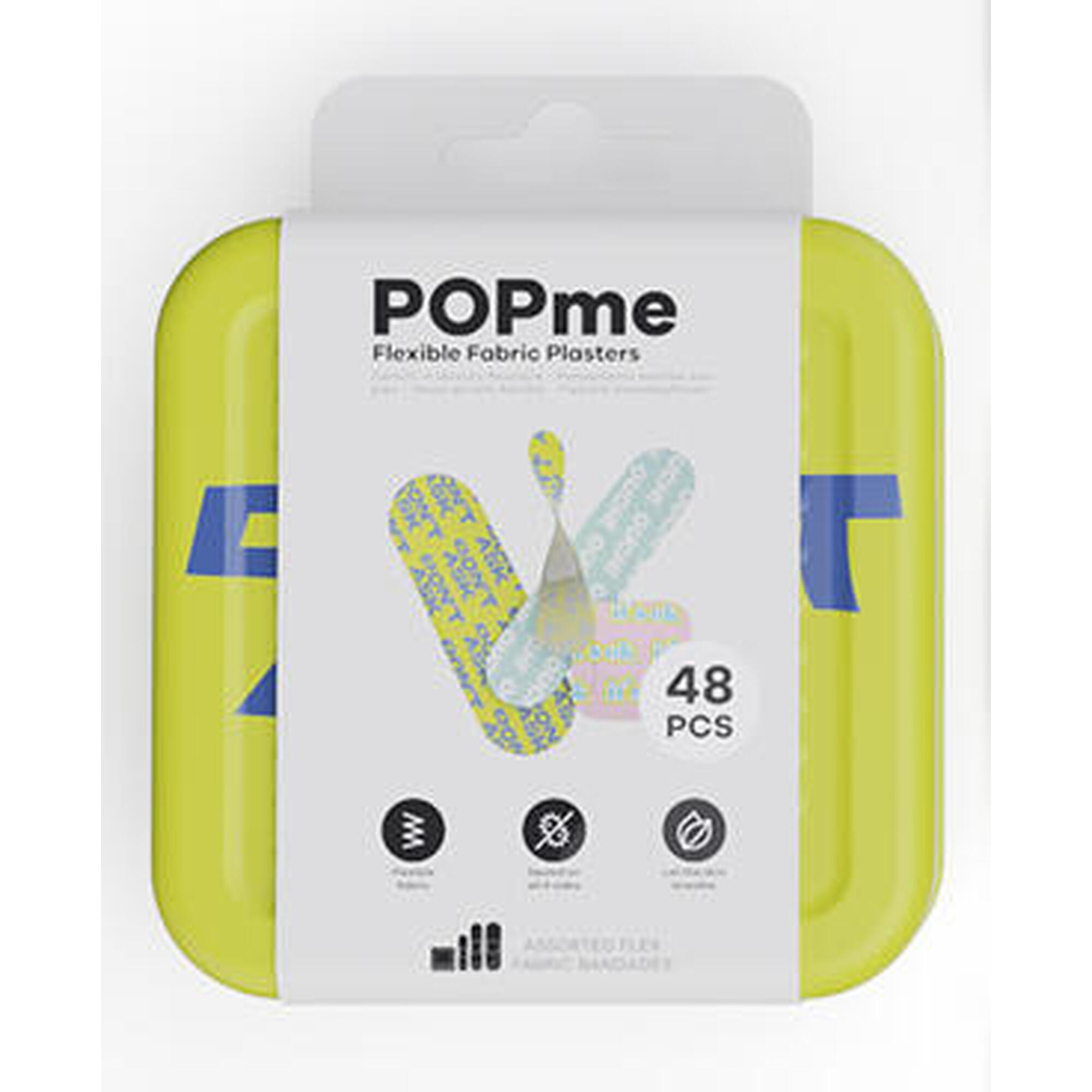 Pensos rápidos POPme Flexible Fabric 48x (it's OK) Exclusivo Online      5,99€  POPME Pensos rápidos POPme Flexible Fabric 48x (it's OK)Vendido e expedido por: Servisoft    