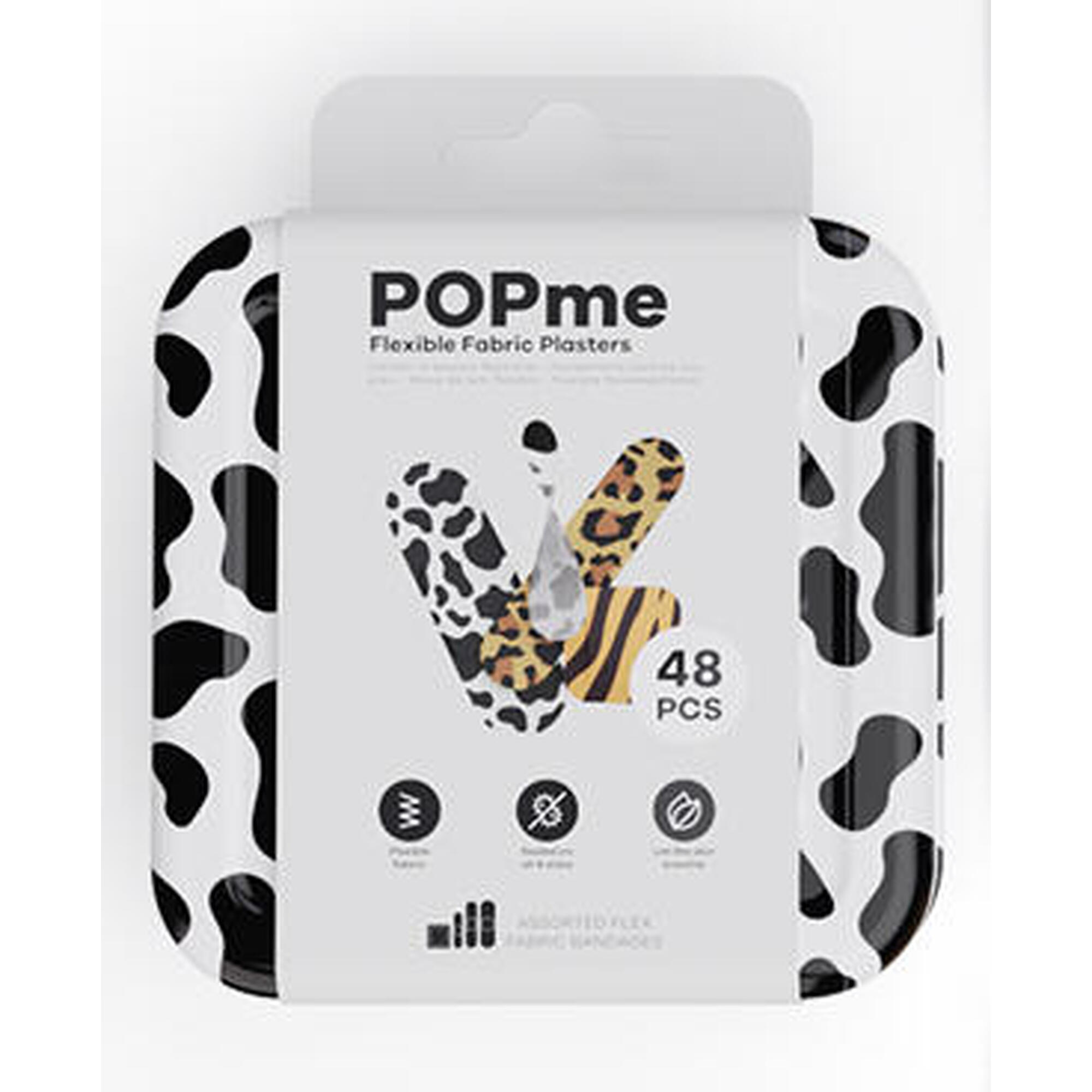 Pensos rápidos POPme Flexible Fabric 48x (jungle fever) Exclusivo Online      5,99€  POPME Pensos rápidos POPme Flexible Fabric 48x (jungle fever)Vendido e expedido por: Servisoft    