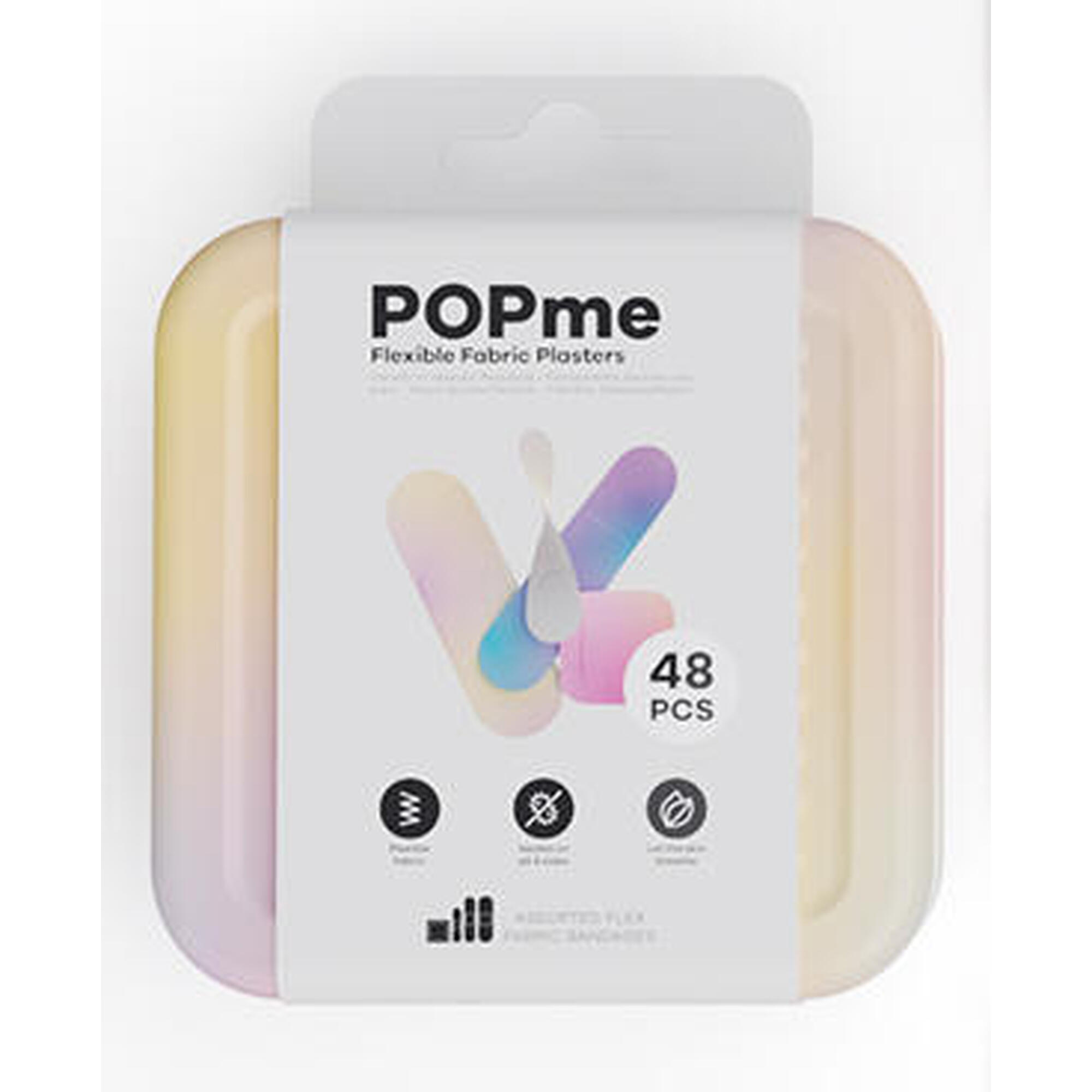 Pensos rápidos POPme Flexible Fabric 48x (gradient) Exclusivo Online      5,99€  POPME Pensos rápidos POPme Flexible Fabric 48x (gradient)Vendido e expedido por: Servisoft    