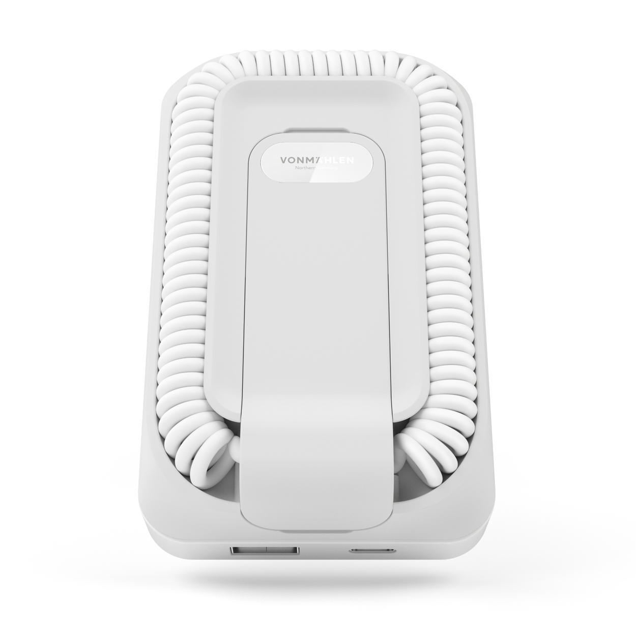 Cabo + powerbank vonmaehlen allroundo pro magsafe 10.000 mah branco