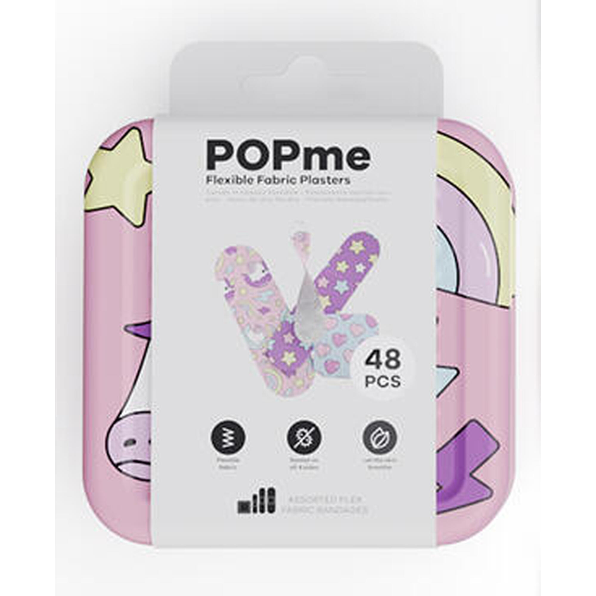 Pensos rápidos POPme Flexible Fabric 48x (sweet dreams) Exclusivo Online      5,99€  POPME Pensos rápidos POPme Flexible Fabric 48x (sweet dreams)Vendido e expedido por: Servisoft    