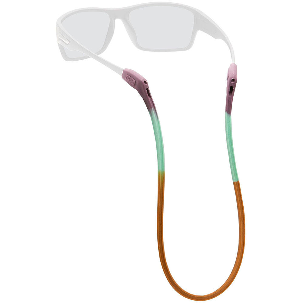 CHUMS Switchback Silicone Eyewear Retainer - Rust/Purple/Aqua