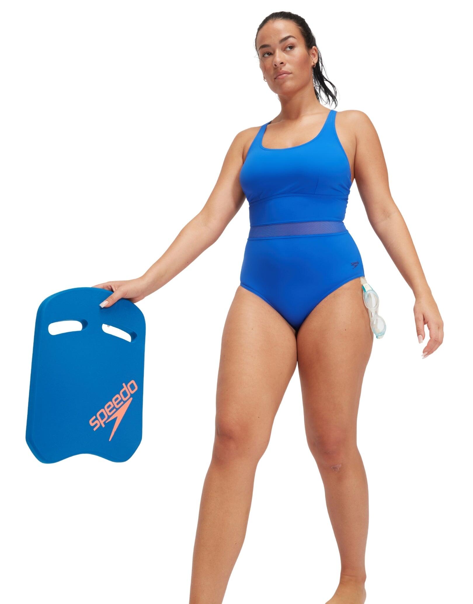 Maillot de bain femme Speedo Shaping LuniaGlow 1 Piece True Cobalt 4/5