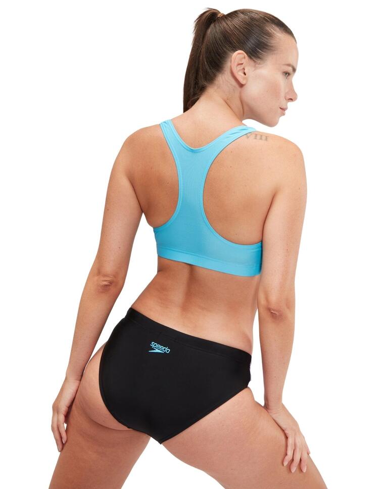 Speedo Colourblock Splice Swim Bikini – Czarny/Fioletowy – Rozmiar 28