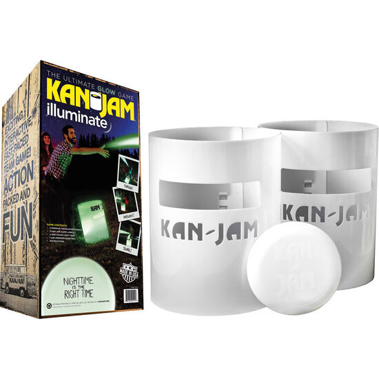 KanJam Illuminate Set – Wurfspiel mit LED-Beleuchtung - 1 Farbe