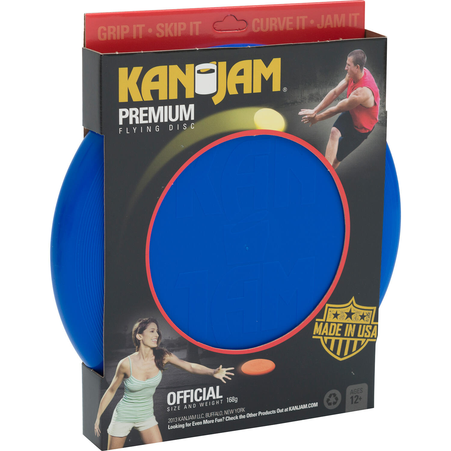Kanjam - Disque Volant Frisbee - Kanjam Disc Bleu Adulte - Disque Volant - Bleu - Taille Unique - Decathlon