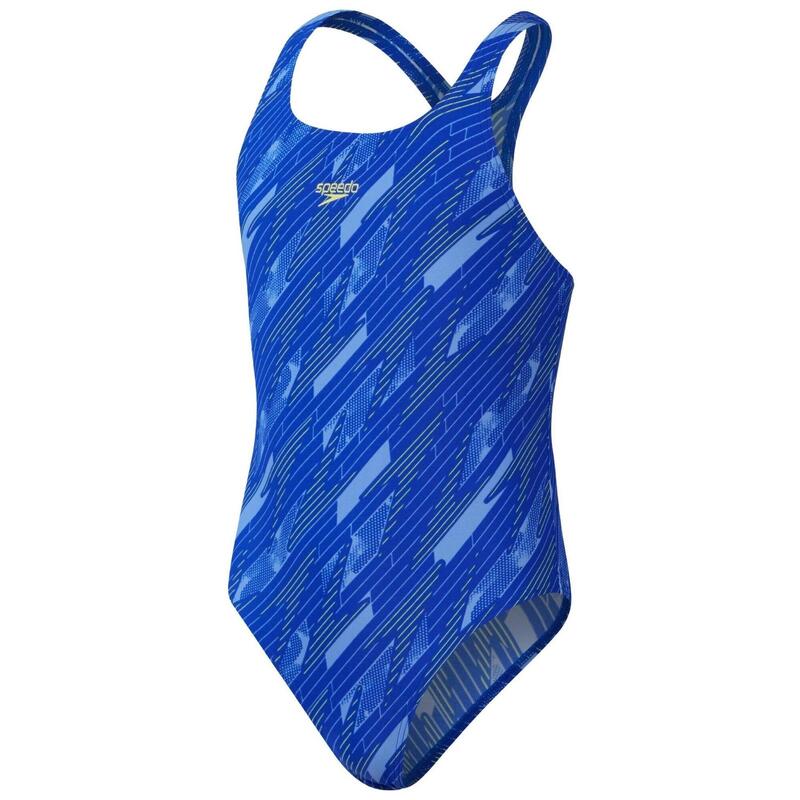 Strój kąpielowy jednoczęściowy dla dziewczynki na basen Speedo HYPRBM ALOV MDLT