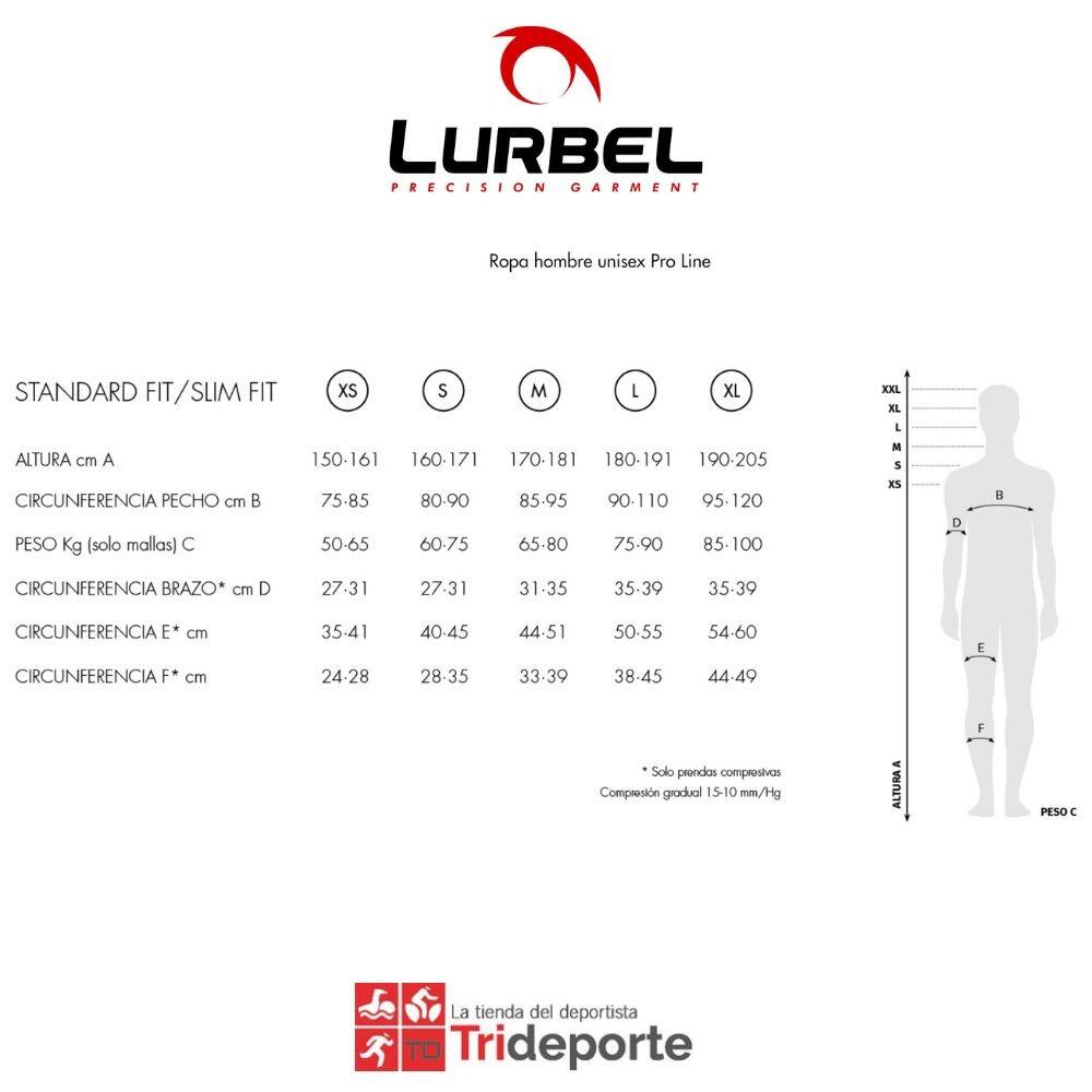 Calções de Corrida Tifon Pro-Line Homem Preto/Vermelho LURBEL 3/3