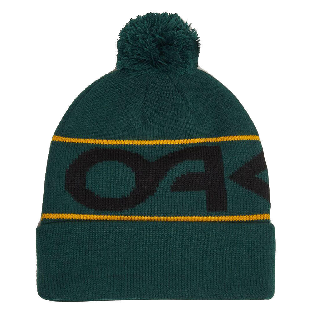 OAKLEY Factory Cuff Unisex Beanie - Hunter Green/Amber Yellow