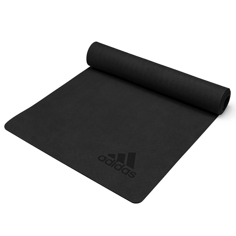 Tapete de ioga Adidas Premium 5 mm preto