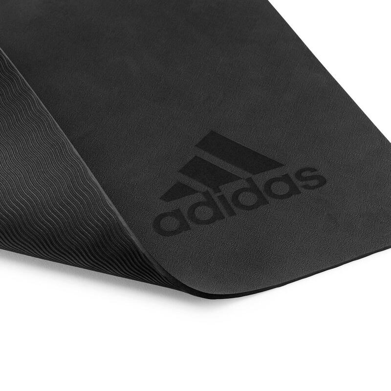 Tapete de ioga Adidas Premium 5 mm preto