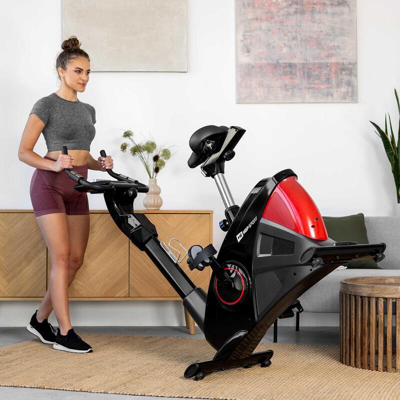 Rower stacjonarny treningowy elektryczno-magnetyczny Hop-Sport Apollo