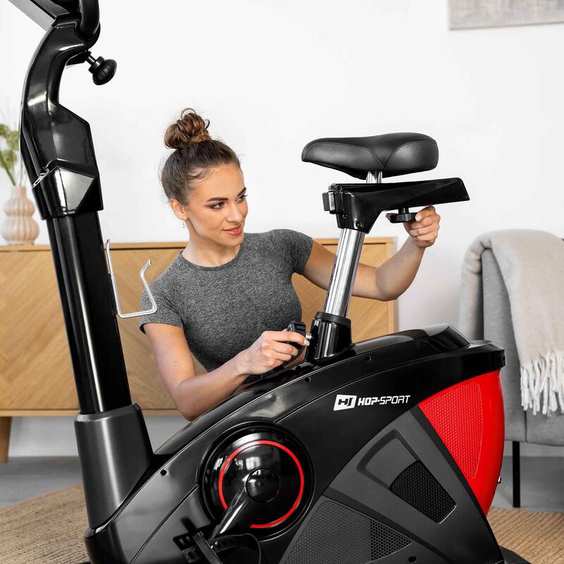 Rower stacjonarny treningowy elektryczno-magnetyczny Hop-Sport Apollo