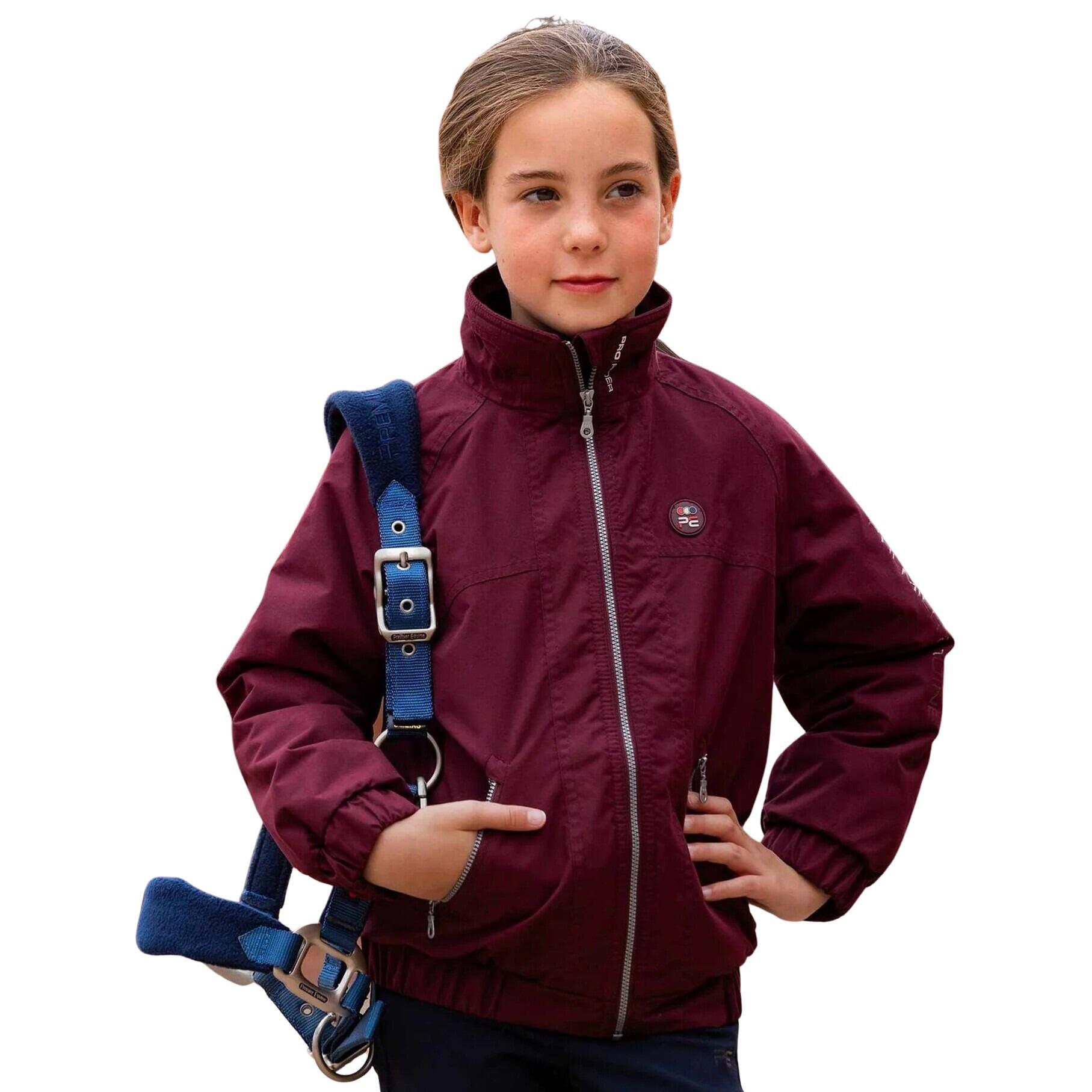 Waterdichte rijjas voor kinderen Premier Equine Pro Rider 1/4