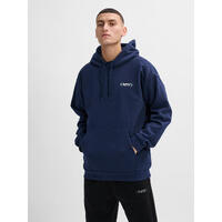 Sweat à capuche polaire homme Sports d'hiver Montreux Bleu SIROKO