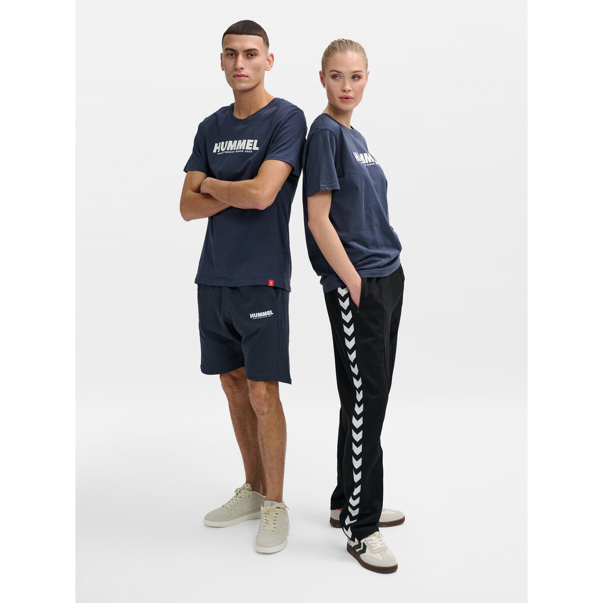 Hummel - Enfiler T-shirt Hmllegacy Adulte Hummel - T-shirt Manches Courtes - Bleu|vert - 38 S - Decathlon