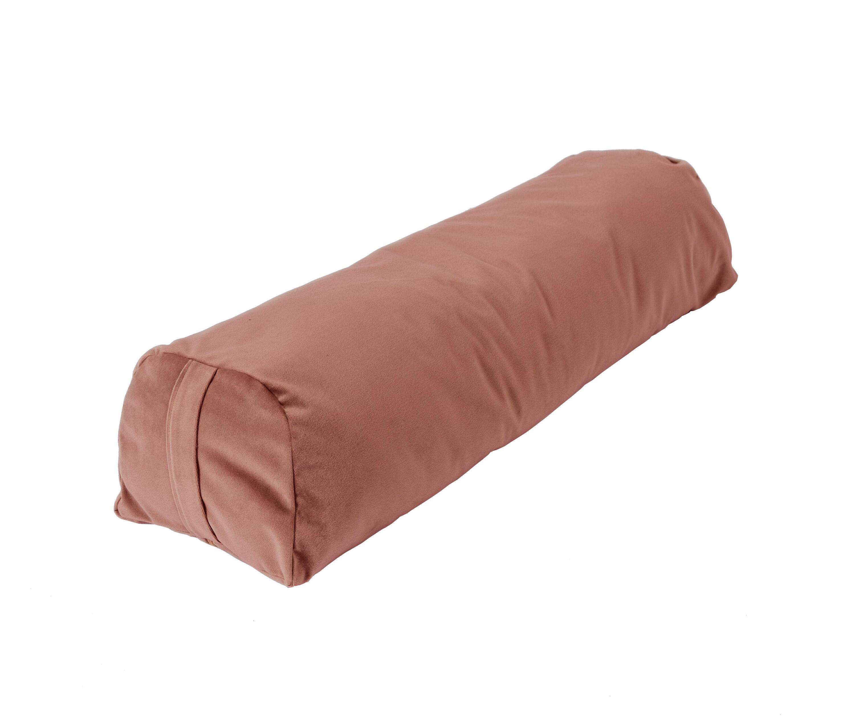 PIERRE SPORTS XL Bolster uit recycled plastic - zalmroze - 75cm lang