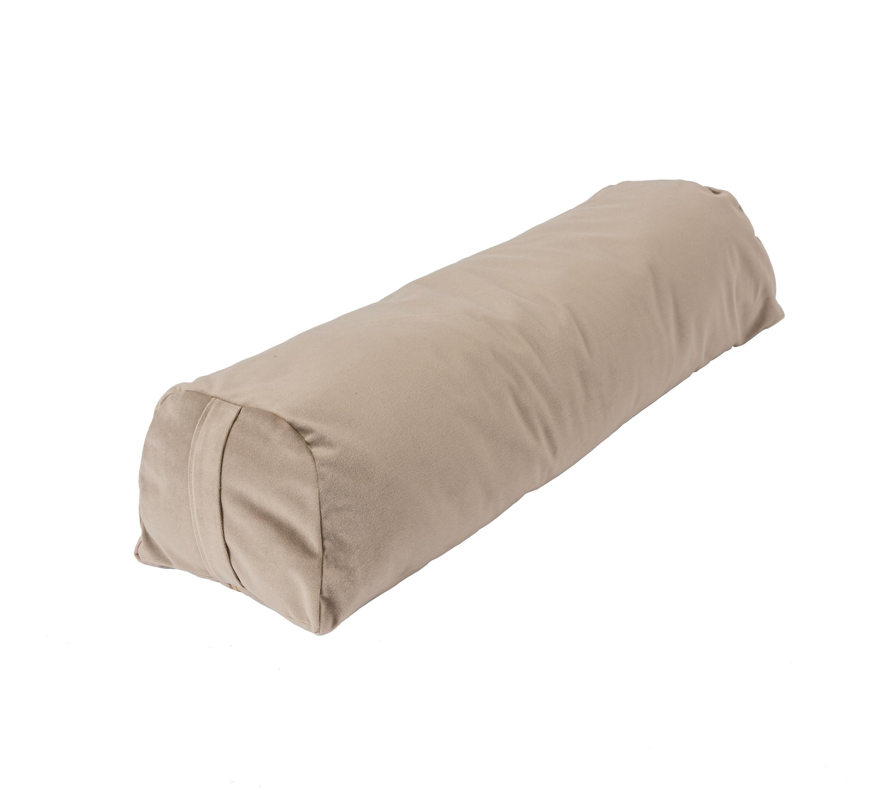 PIERRE SPORTS XL Bolster uit recycled plastic - lichtbruin - 75cm lang