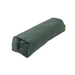 XL Bolster en tissu recyclé - vert foncé - 75cm de longueur