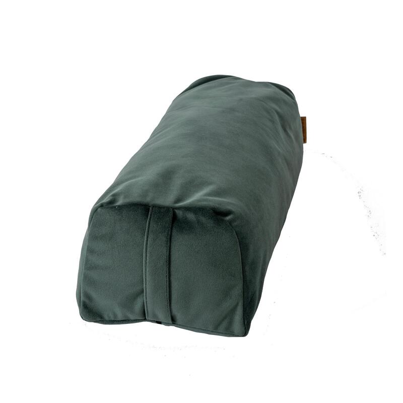 Bolț din plastic reciclat - gri-verde - 63cm lungime - umplut cu Kapok