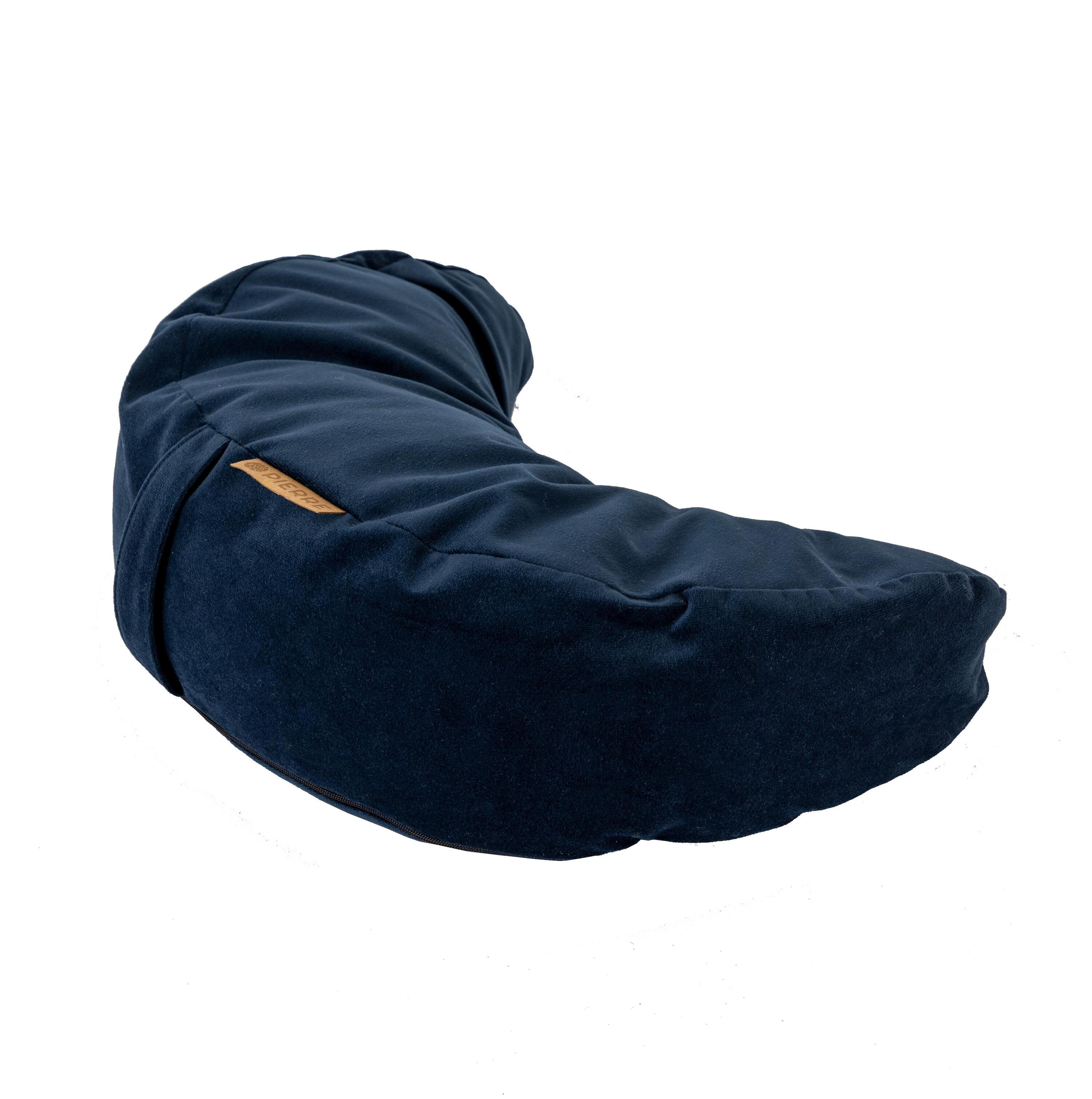 PIERRE SPORTS Cojín de media luna - azul indigo