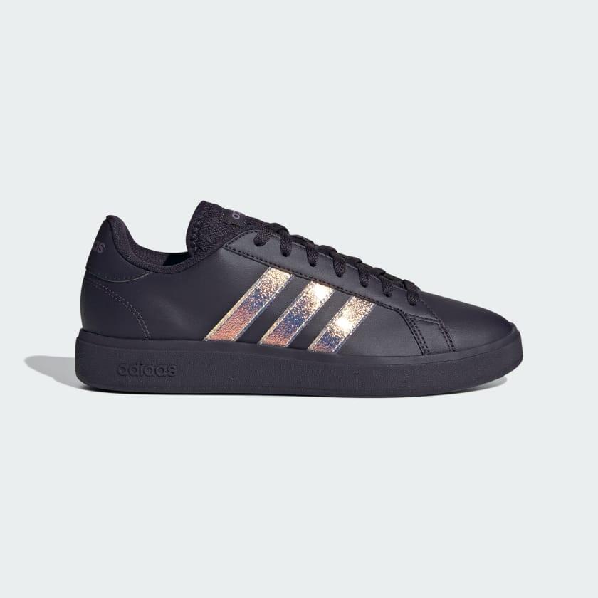 Tenis adidas grand court negro sale