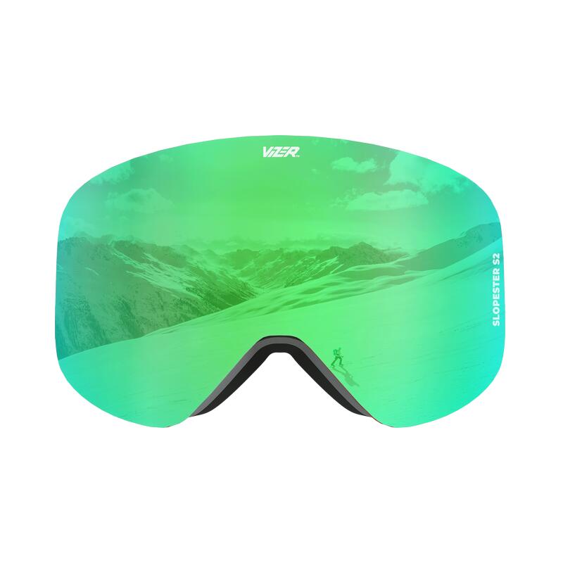 Vizer Viridian Slopester skibril & snowboardbril – anti-fog - Magnetisch