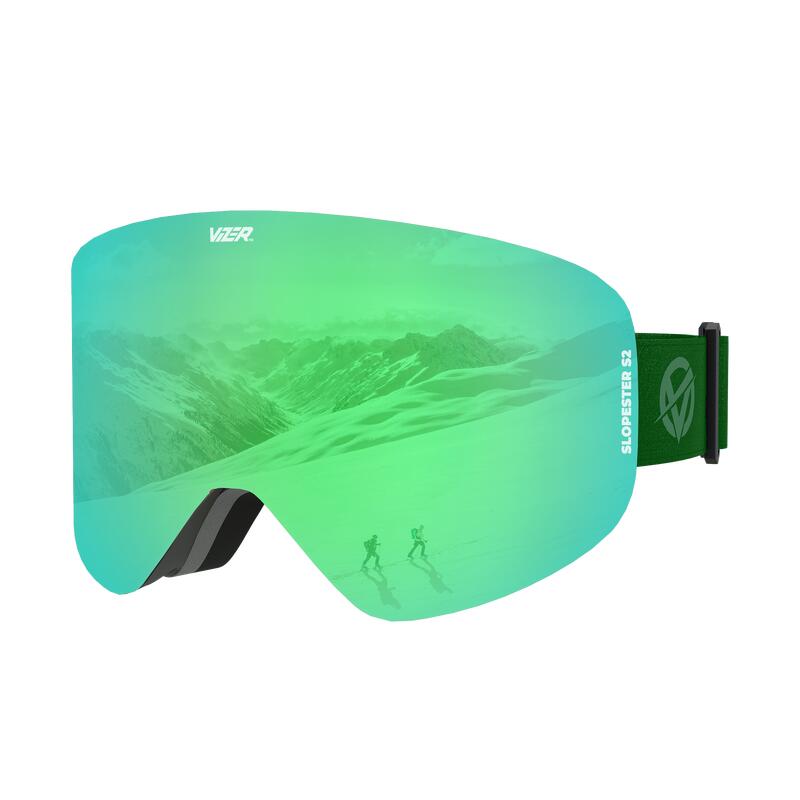 Vizer Viridian Slopester skibril & snowboardbril – anti-fog - Magnetisch