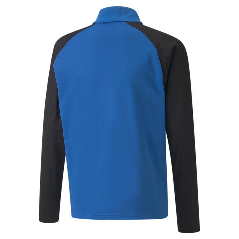 teamLIGA trainingstop jongeren met kwartrits PUMA Electric Blue Lemonade Black