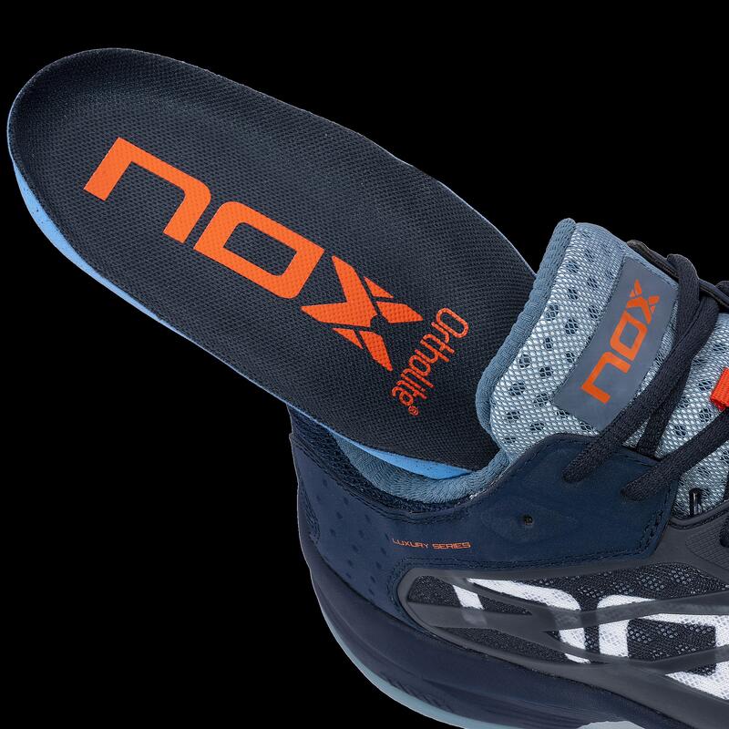 Padelschuhe NOX World Padel Tour von Agustin Tapia WPT AT10 LUXURY navy blue