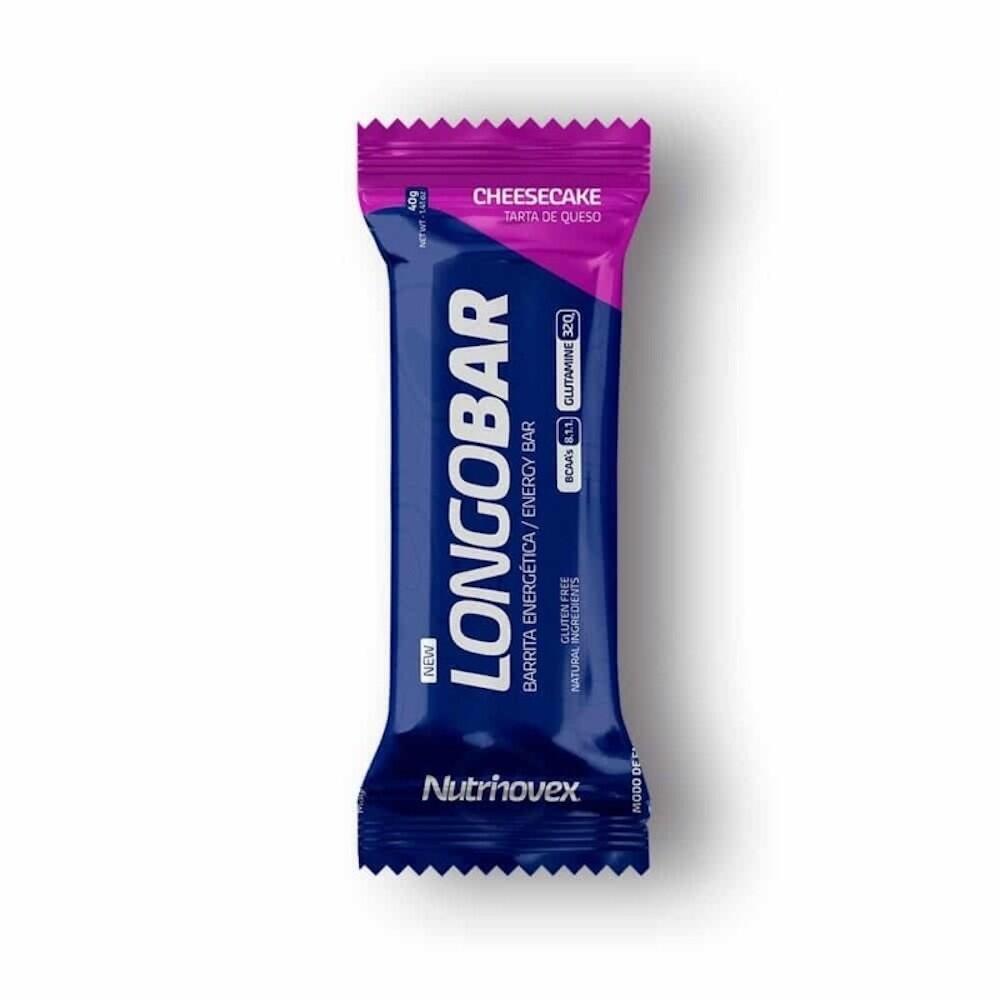 NUTRINOVEX Barra energética Longobar 40g Cheesecake Nutrivonex