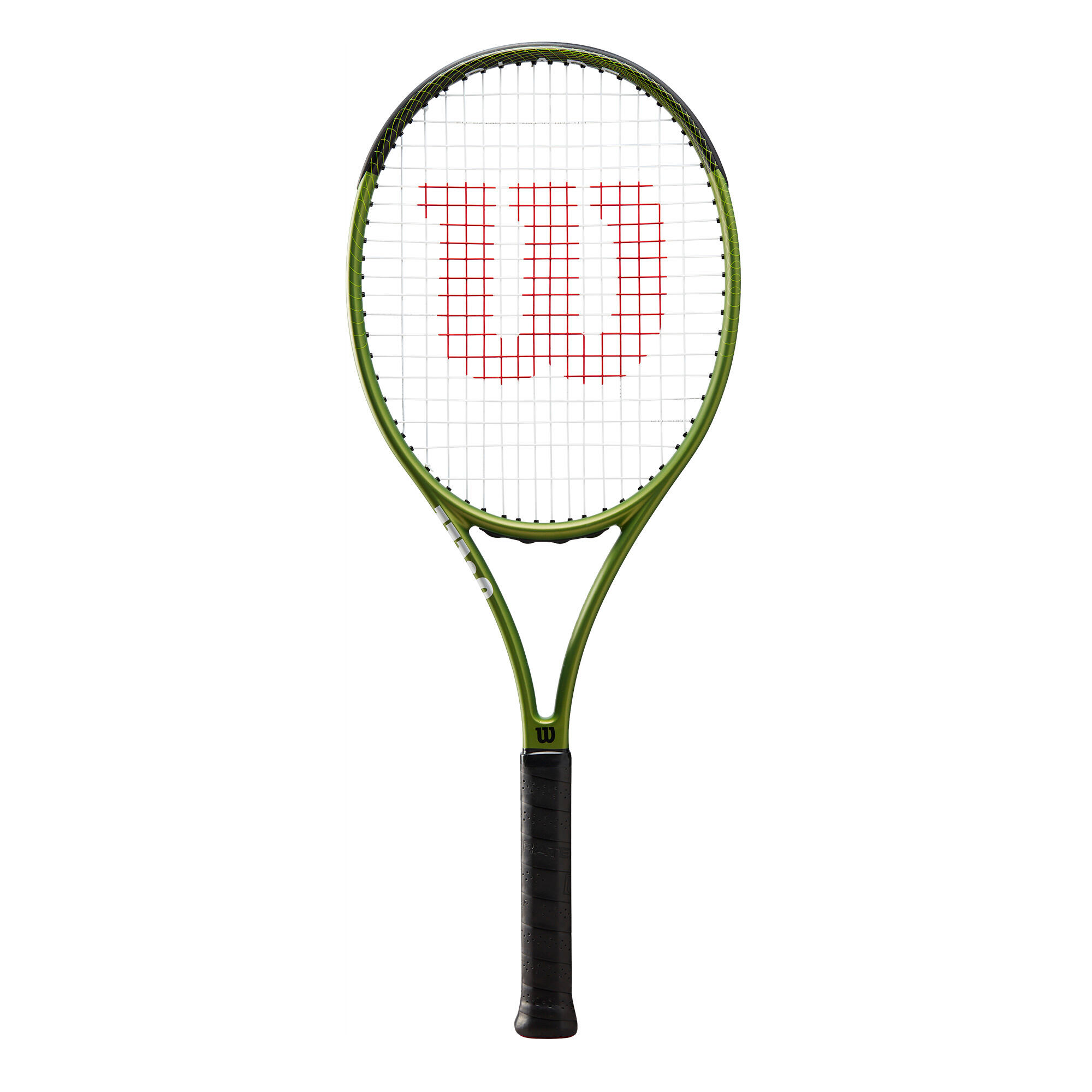 Wilson - Raquette De Tennis Wilson Blade Feel 100 - Raquette De Tennis - Noir|vert - Grip 1 - Decathlon