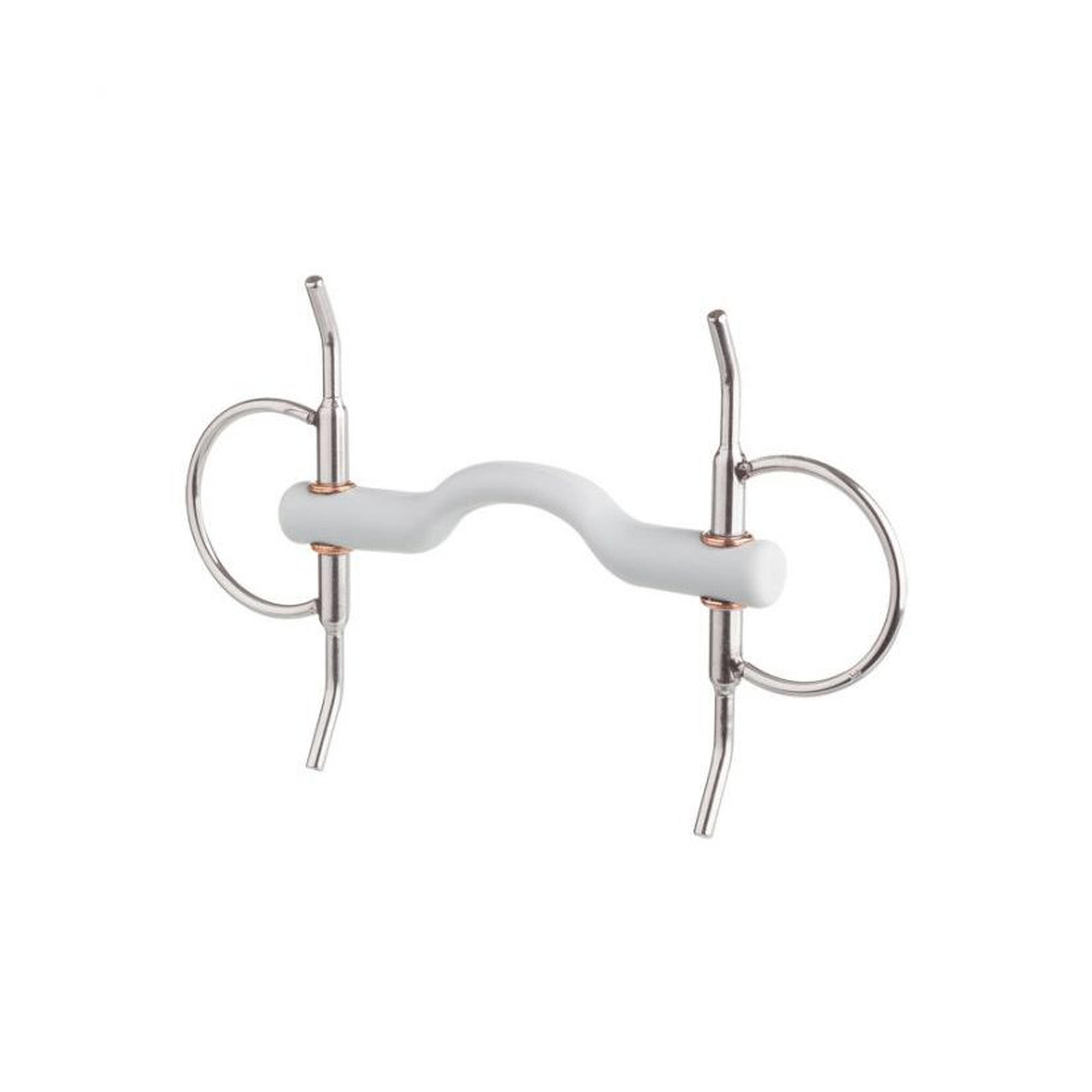 Mors à aiguille pour cheval avec canon papillon Beris 1/1