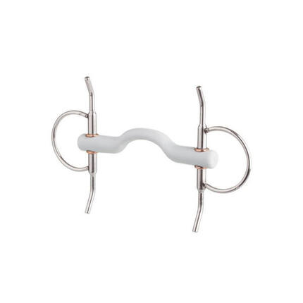 Mors à aiguille pour cheval avec canon papillon Beris
