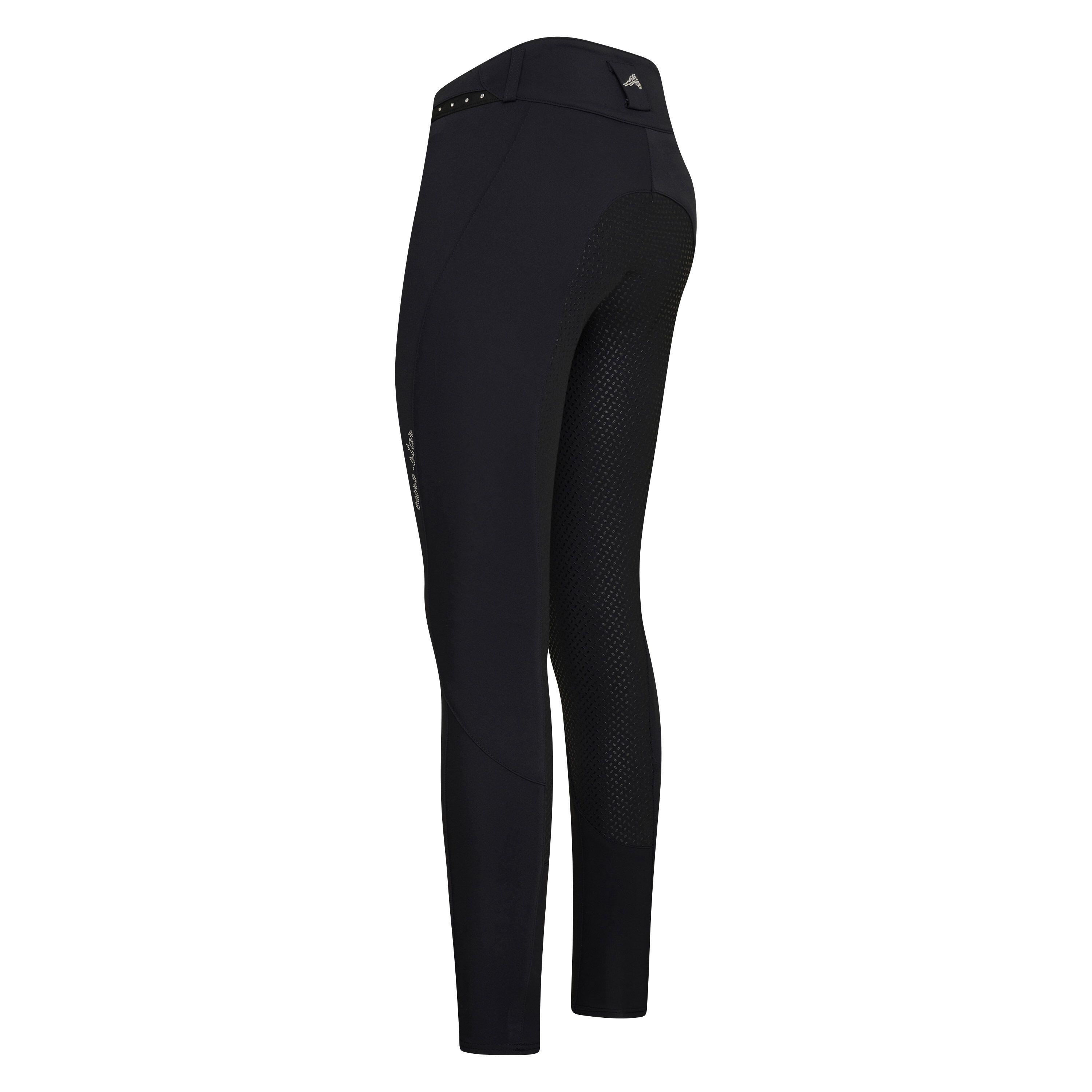 Pantalón de equitación Euro-Star full grip femme Queen Diamond 3/7