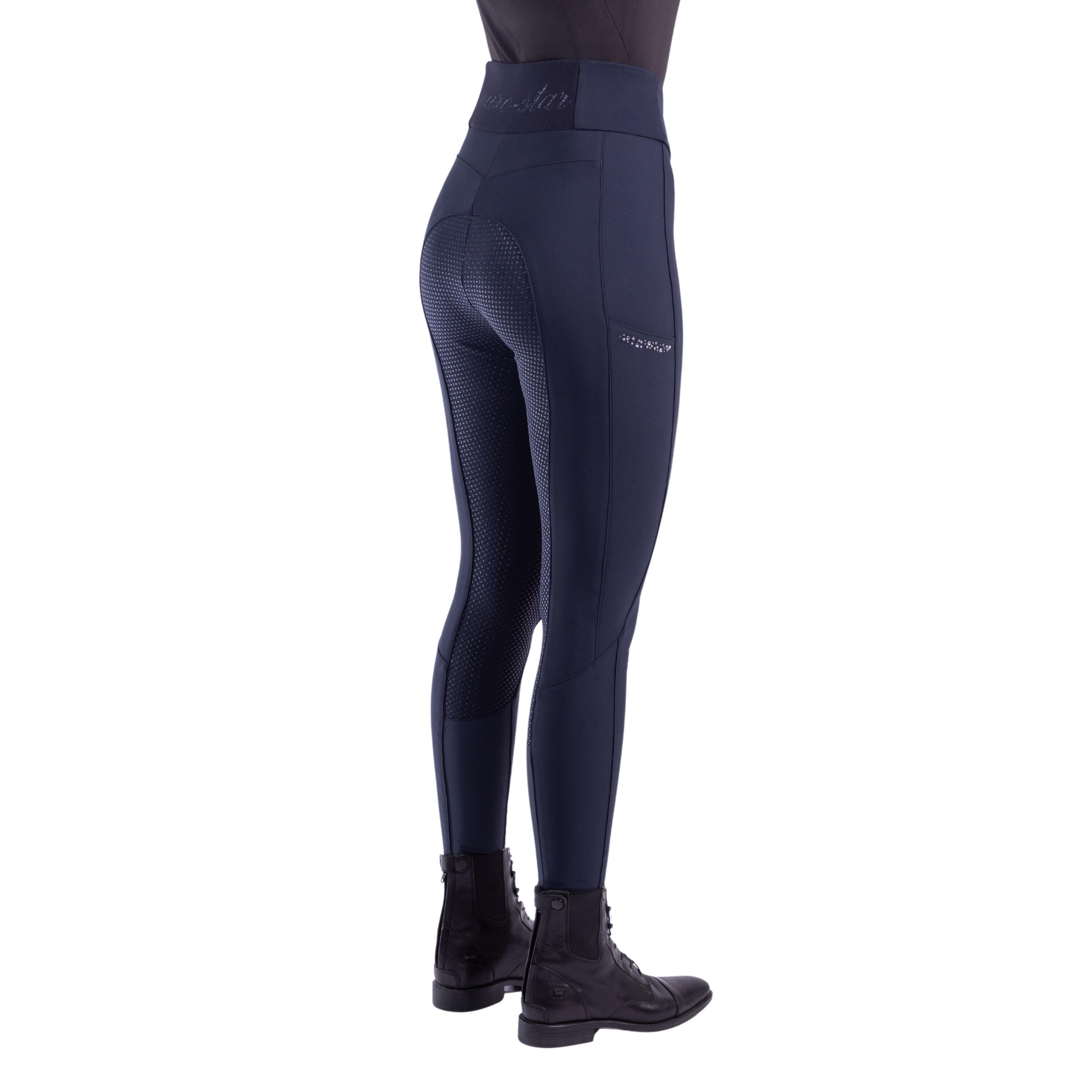 EURO-STAR Calças de equitação full grip para mulher Euro-Star Queen thermaline