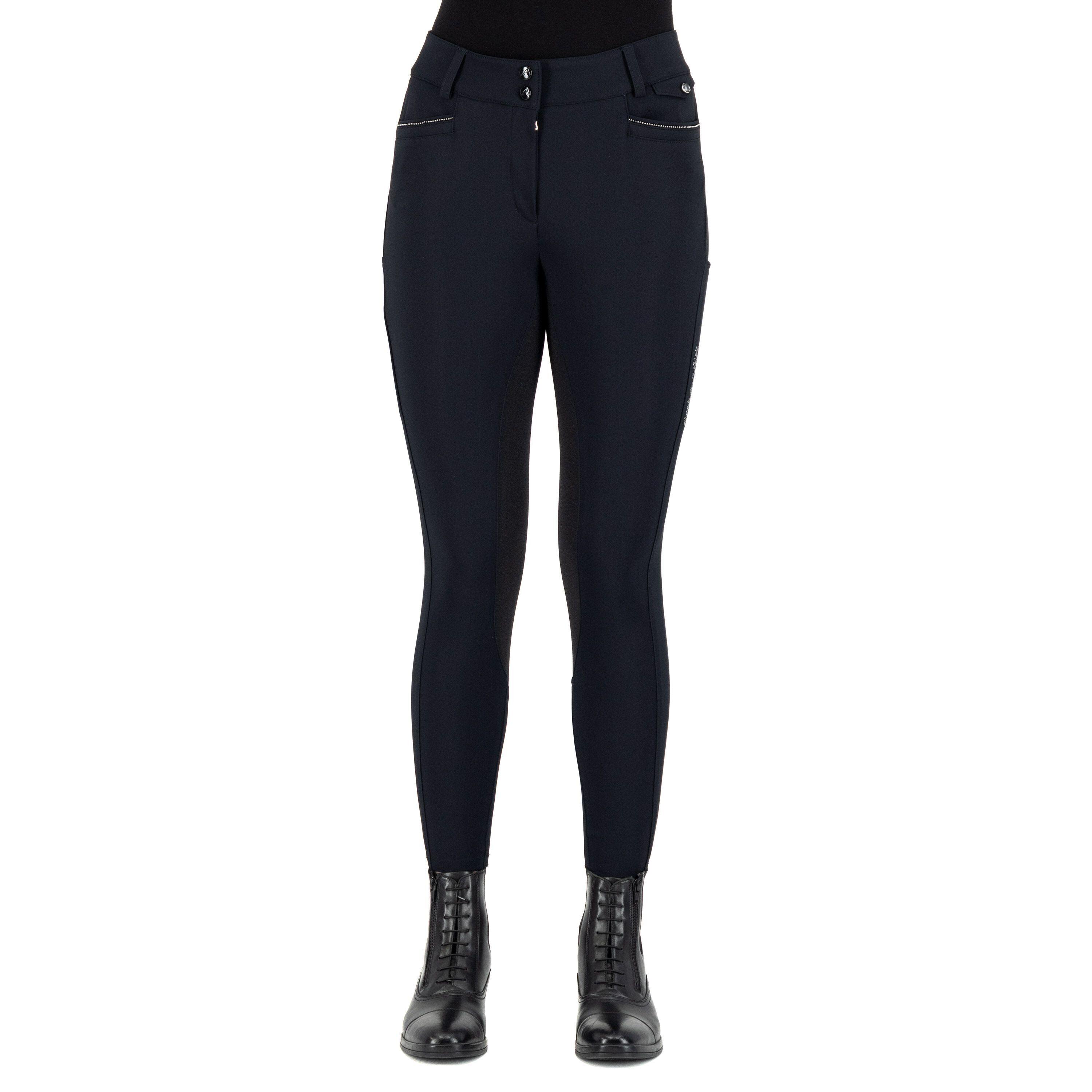 Pantaloni da equitazione full grip da donna Euro-Star Arielle Connect