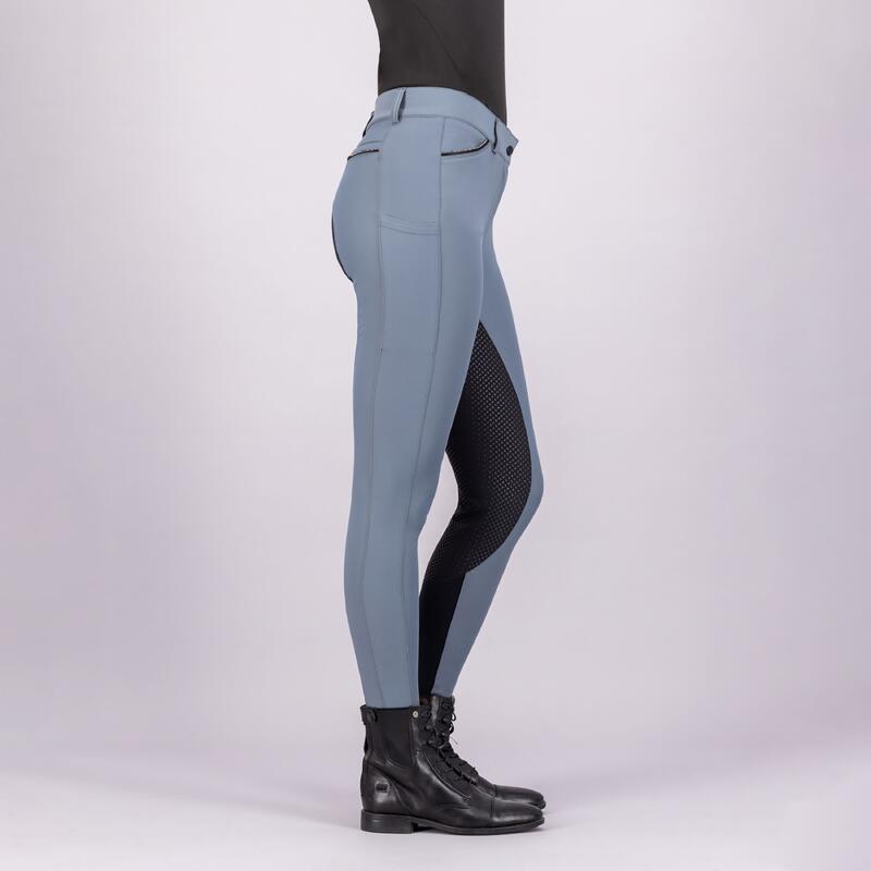 Pantaloni da equitazione full grip da donna Euro-Star Arista diamond