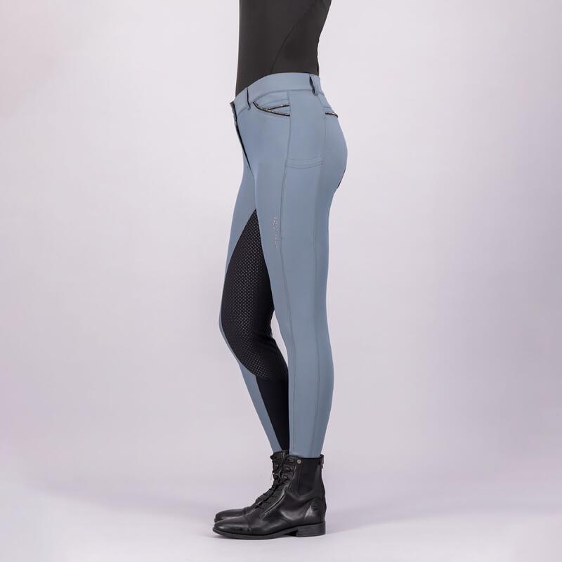 Pantaloni da equitazione full grip da donna Euro-Star Arista diamond