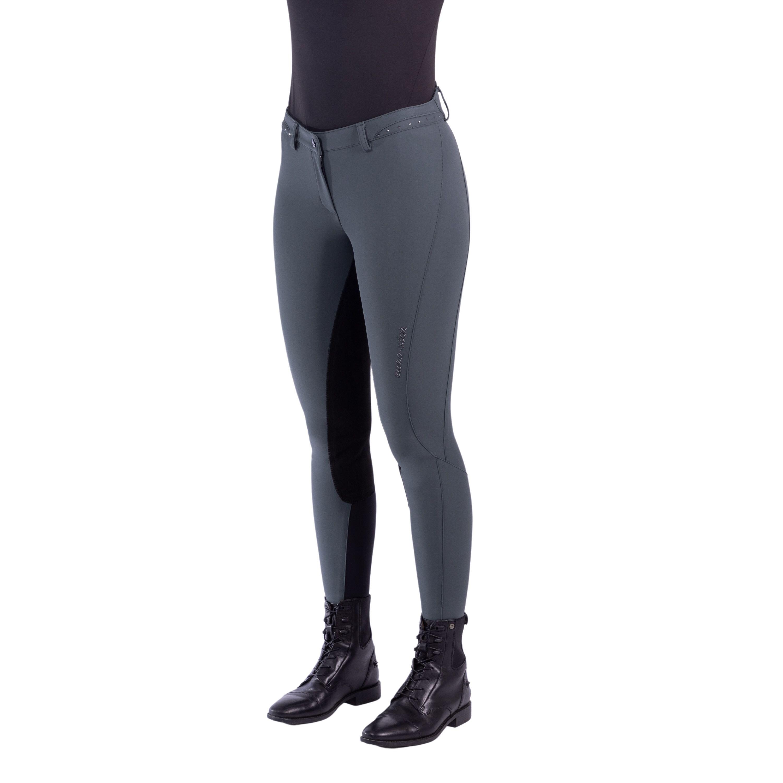 EURO-STAR Calças de equitação full grip para mulher Euro-Star Queen Diamond