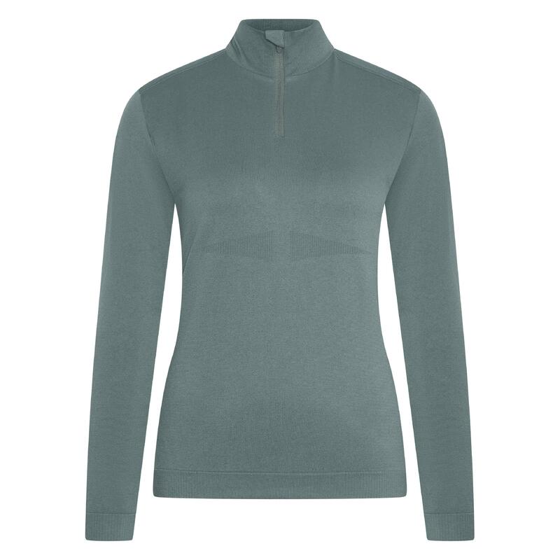 Pullover mit halbem Reißverschluss, Damen Euro-Star Maggy