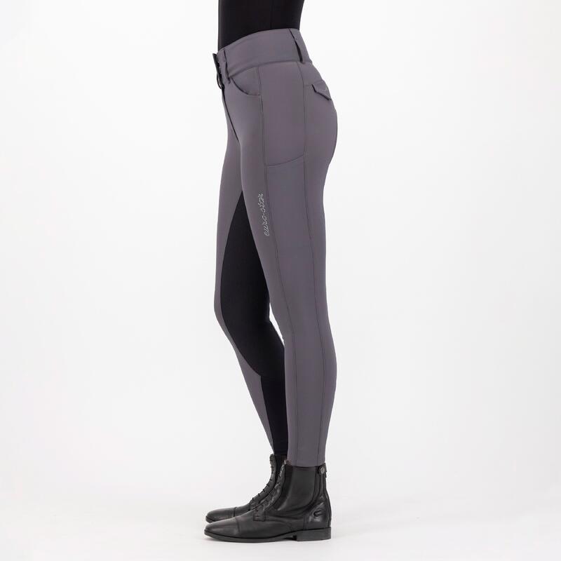 Pantaloni da equitazione full grip da donna Euro-Star Aurelia Connect