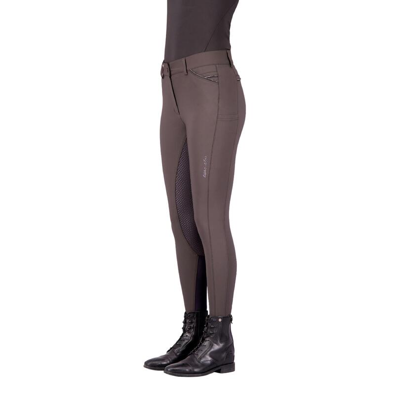 Pantaloni da equitazione full grip da donna Euro-Star Arista diamond