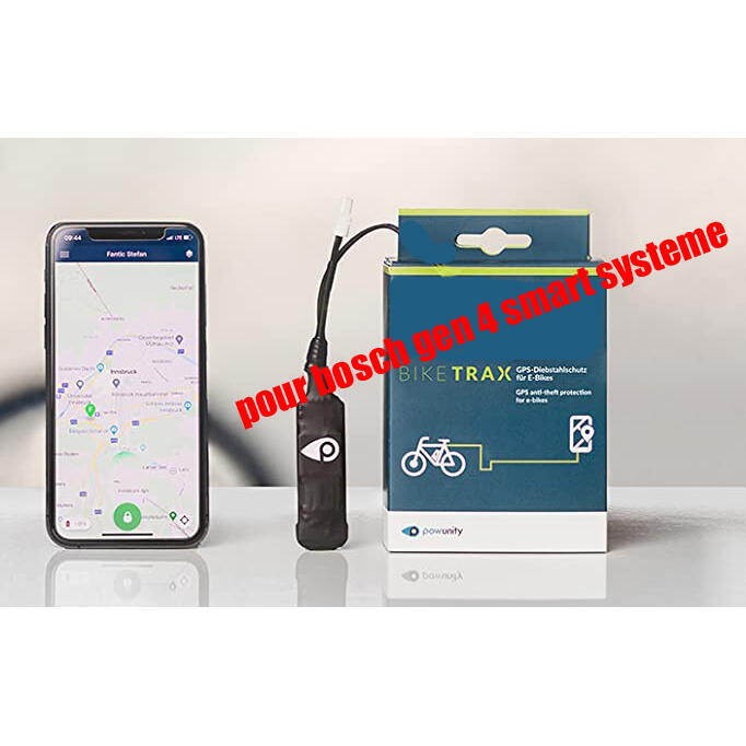 Powunity Trax E-bike Bosch Gen4 Smart GPS tracker