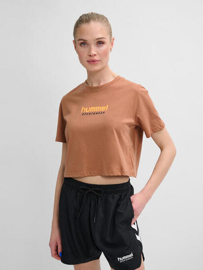 Damska koszulka crop top Hummel LGC Malu