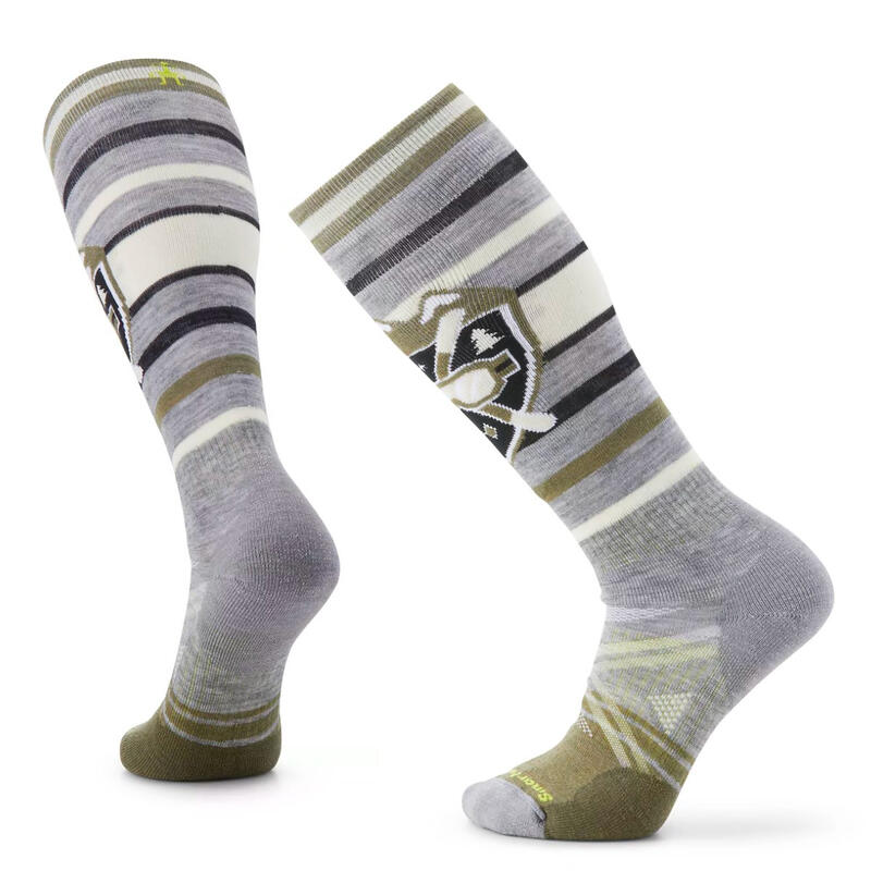 Ski Full Cushion Alpine Edge Men Socks - Light Gray