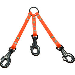 Accouples triple X-TREME orange 30cm