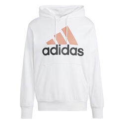 SWEAT À CAPUCHE LOGO ADIDAS BLANC