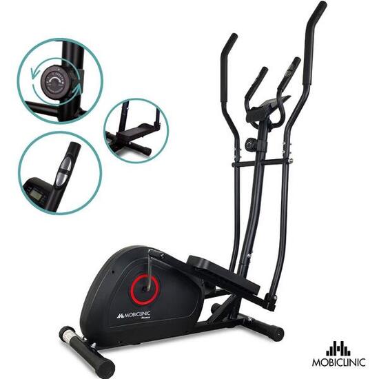 Vélo elliptique 8 Niveaux De Résistance Jusqu'à 100 Kg Roue de résistance 4Kgs