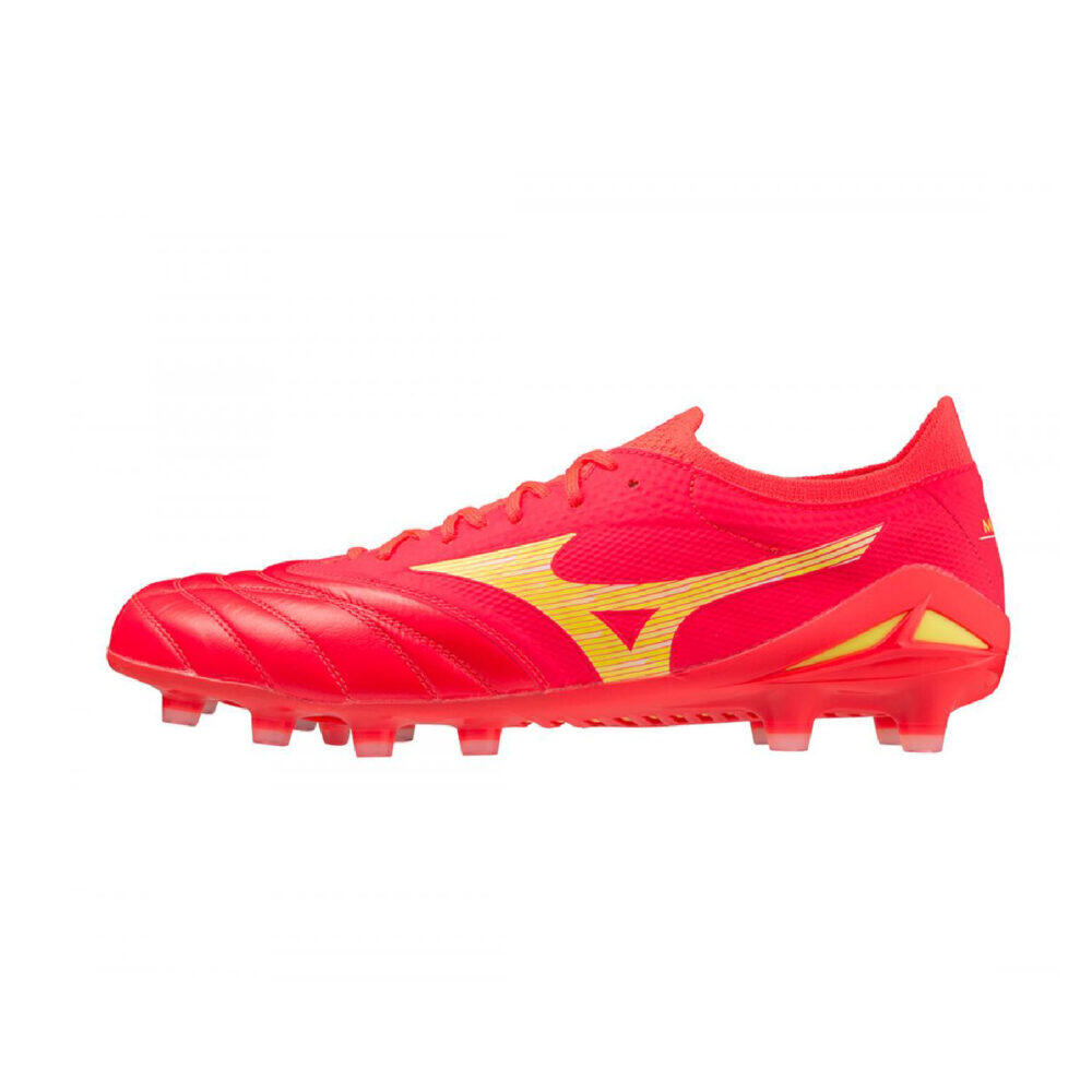 Crampons Mizuno Morelia Neo IV B Elite Rouge néon 3/6
